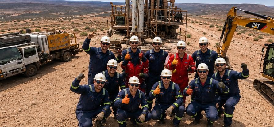 Equipo en campo — Inspección Gasducto