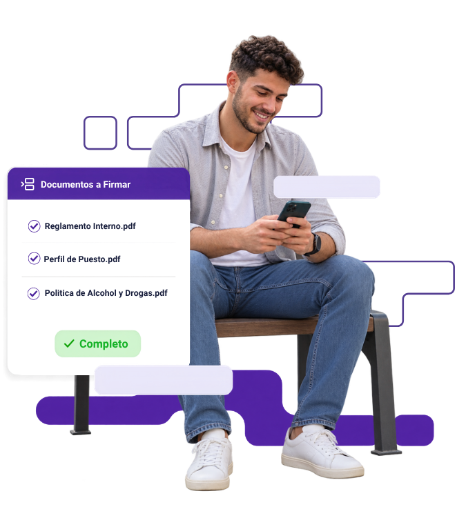 Onboarding desde el celular — FirmaLaboral